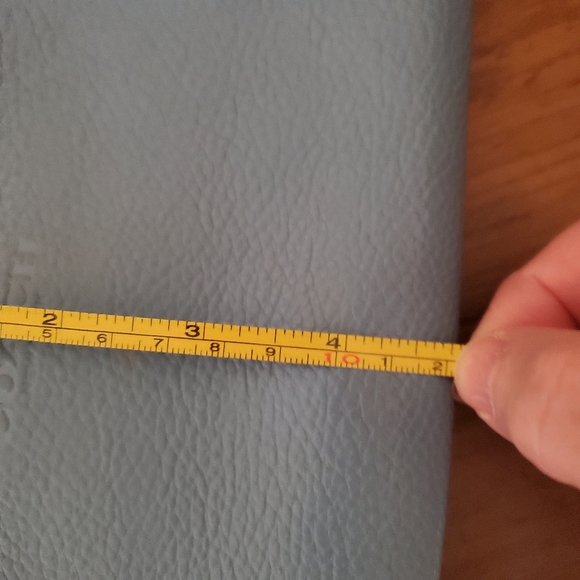 Coach Tiffany Blue Double Wallet with Wristlet strap - Picture 15 of 16